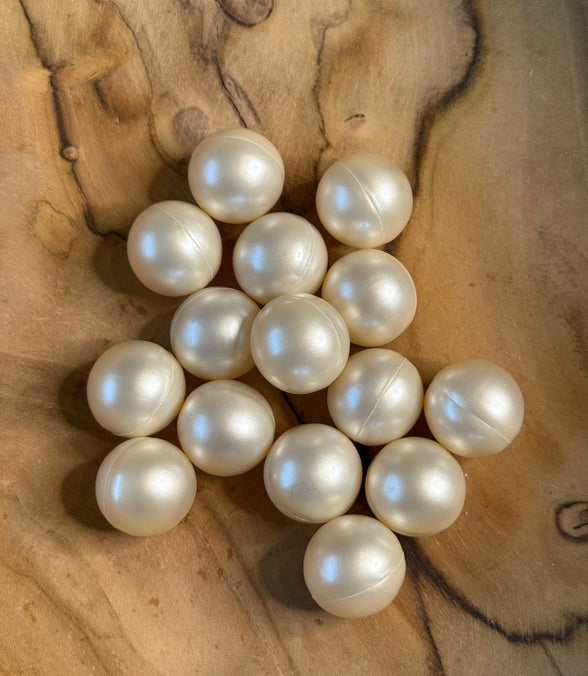 Perle de bain ronde coco