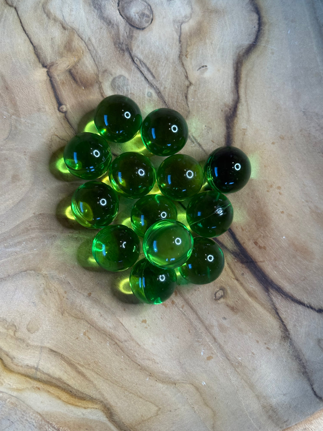 Perle de bain pomme