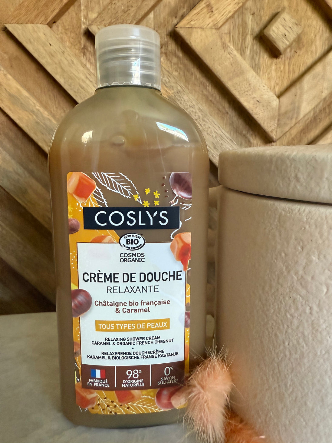 CREME DE DOUCHE RELAXANTE Châtaigne Caramel