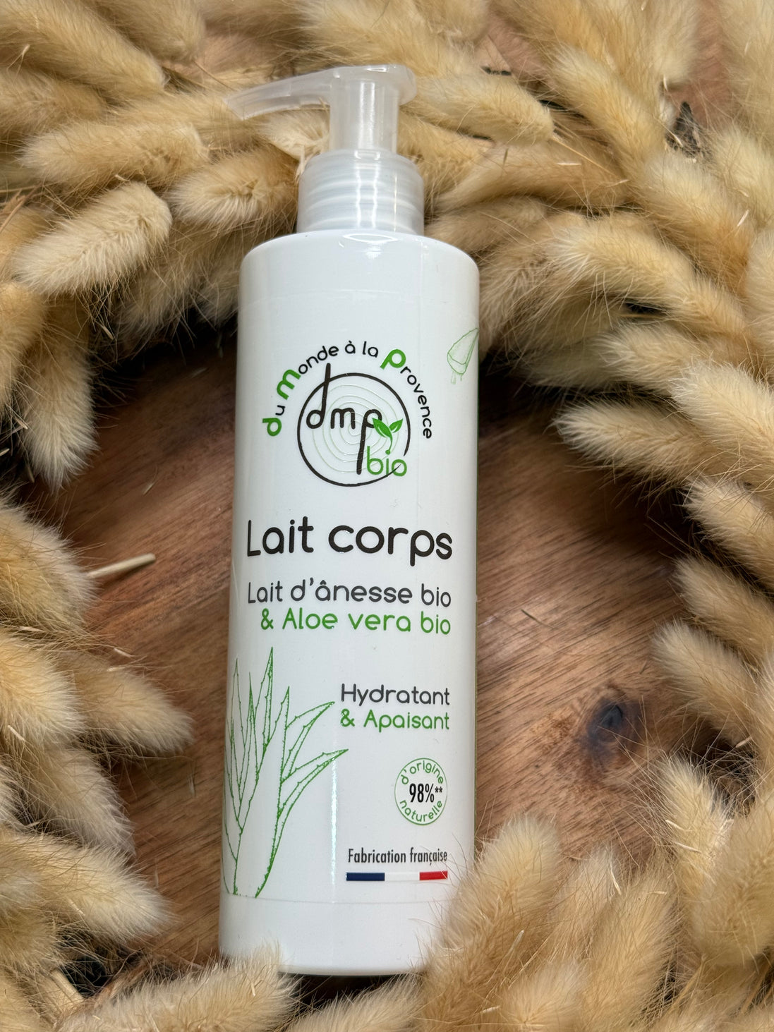 Lait corps au Lait d’Ânesse BIO et Aloé Vera BIO – 250ml