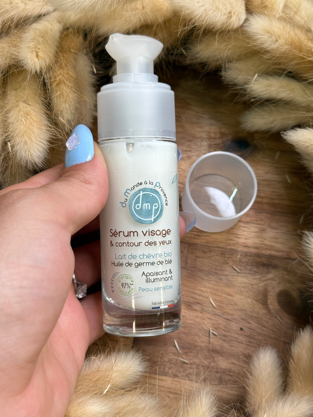 Sérum visage et contour des yeux au Lait de Chèvre BIO – 30ml