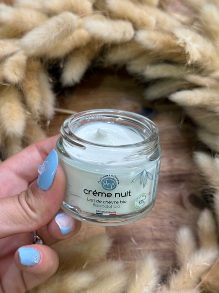 Crème Nuit visage au Lait de Chèvre BIO – 40ml