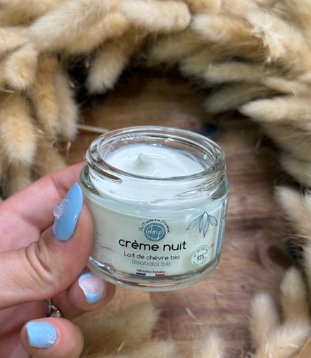 Crème Nuit visage au Lait de Chèvre BIO – 40ml