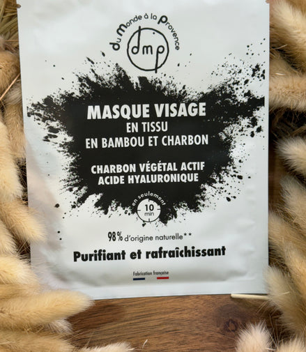 Masque Visage tissu au bambou  – 20ml