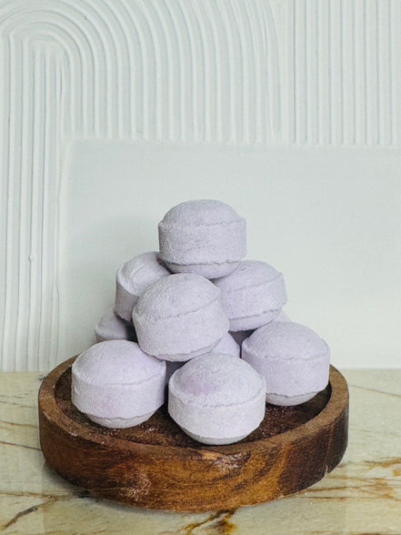 Mini bille de bain lavande