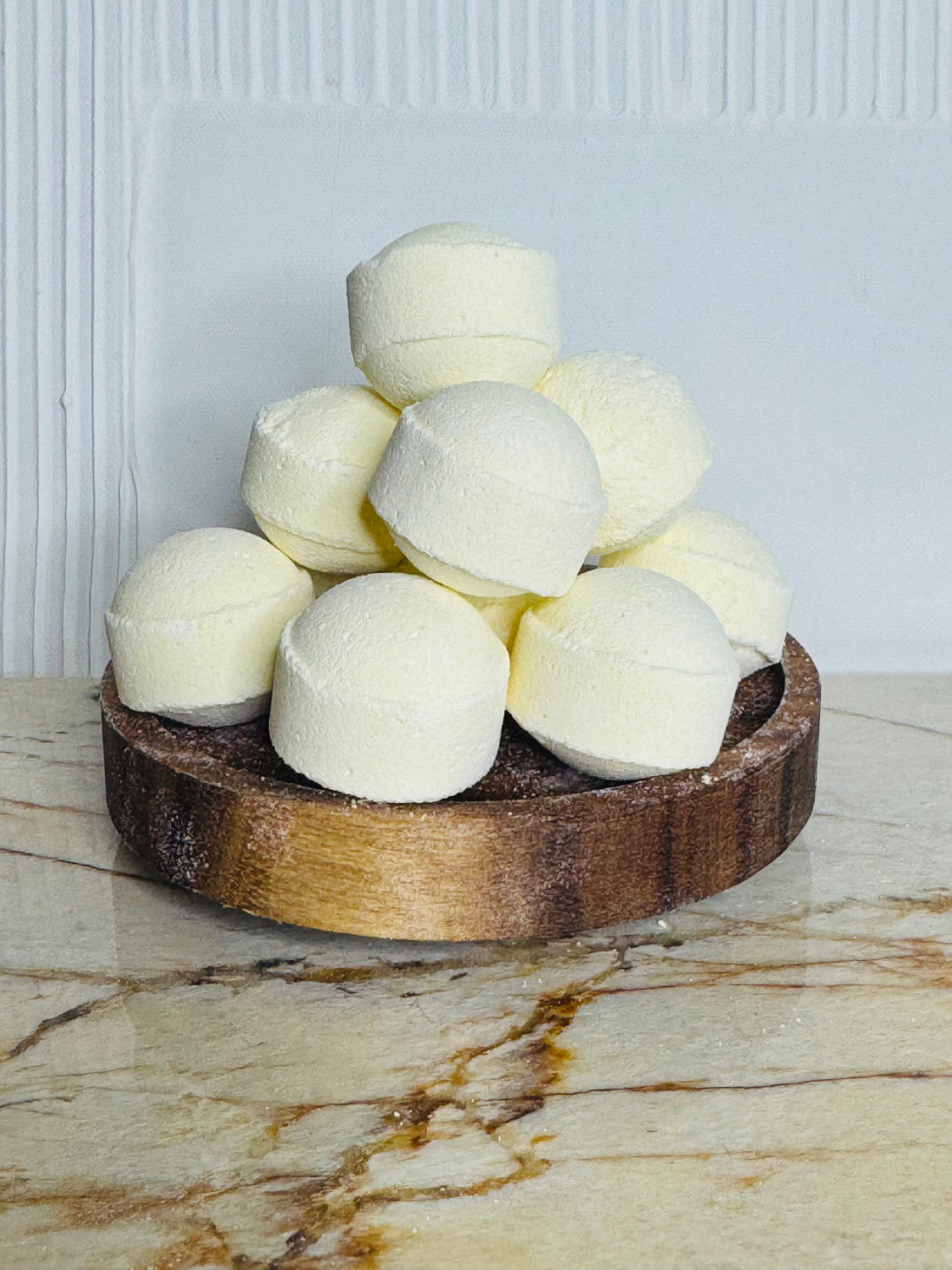 Mini bille de bain vanille