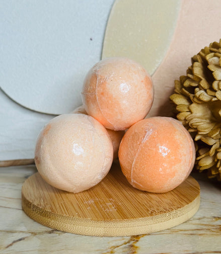 Bombe de bain 45 g pêche