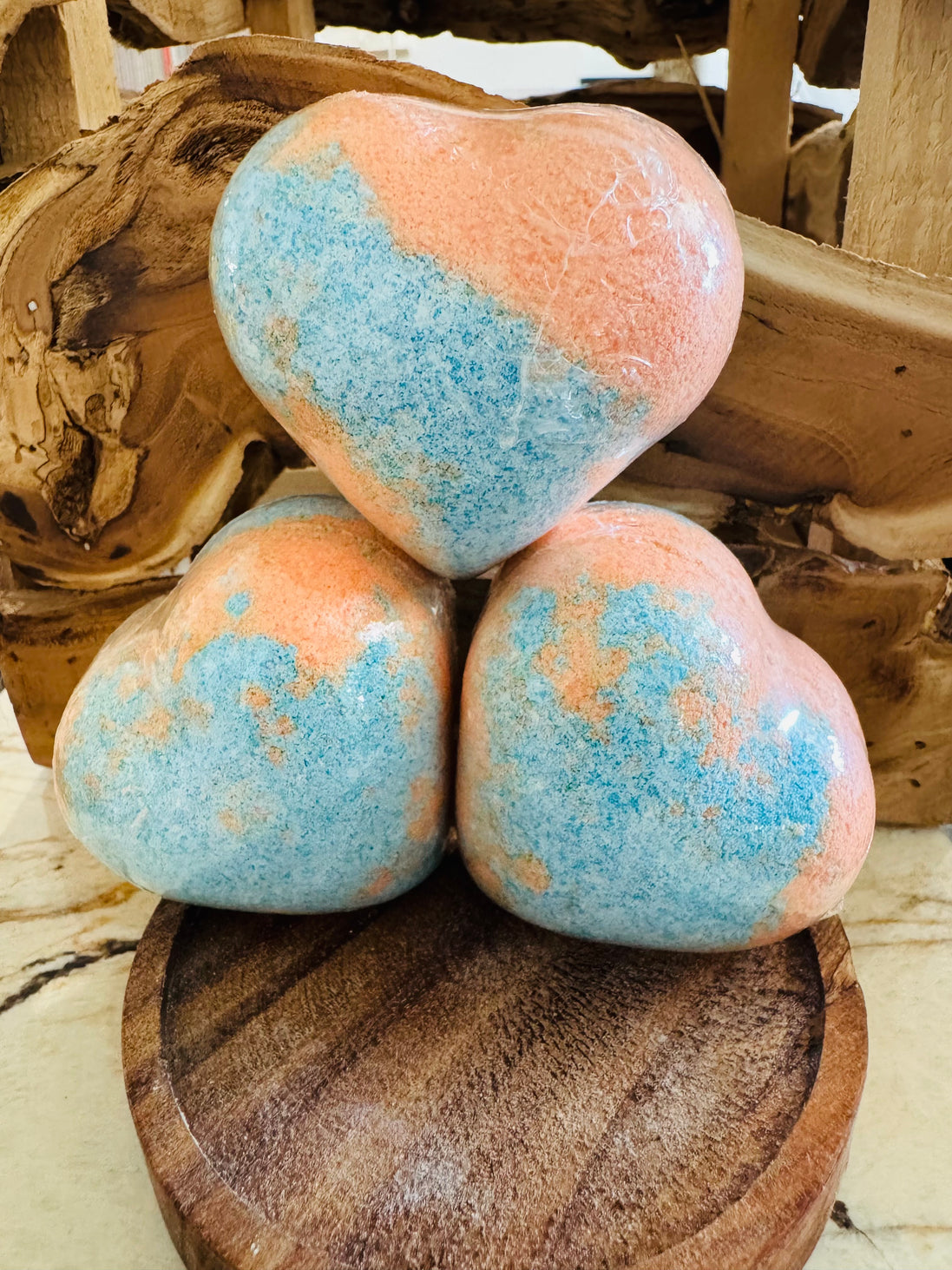 Coeur de bain fraicheur nature