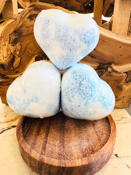 Coeur de bain blue sensation