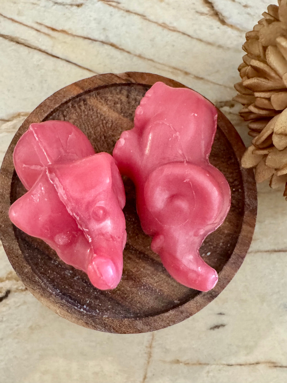 Petit savon éléphant rose