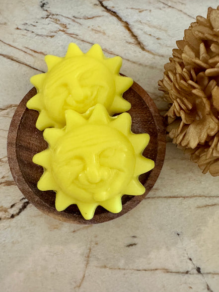 Petit savon soleil jaune pomélo