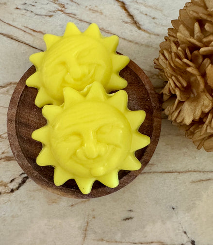 Petit savon soleil jaune pomélo