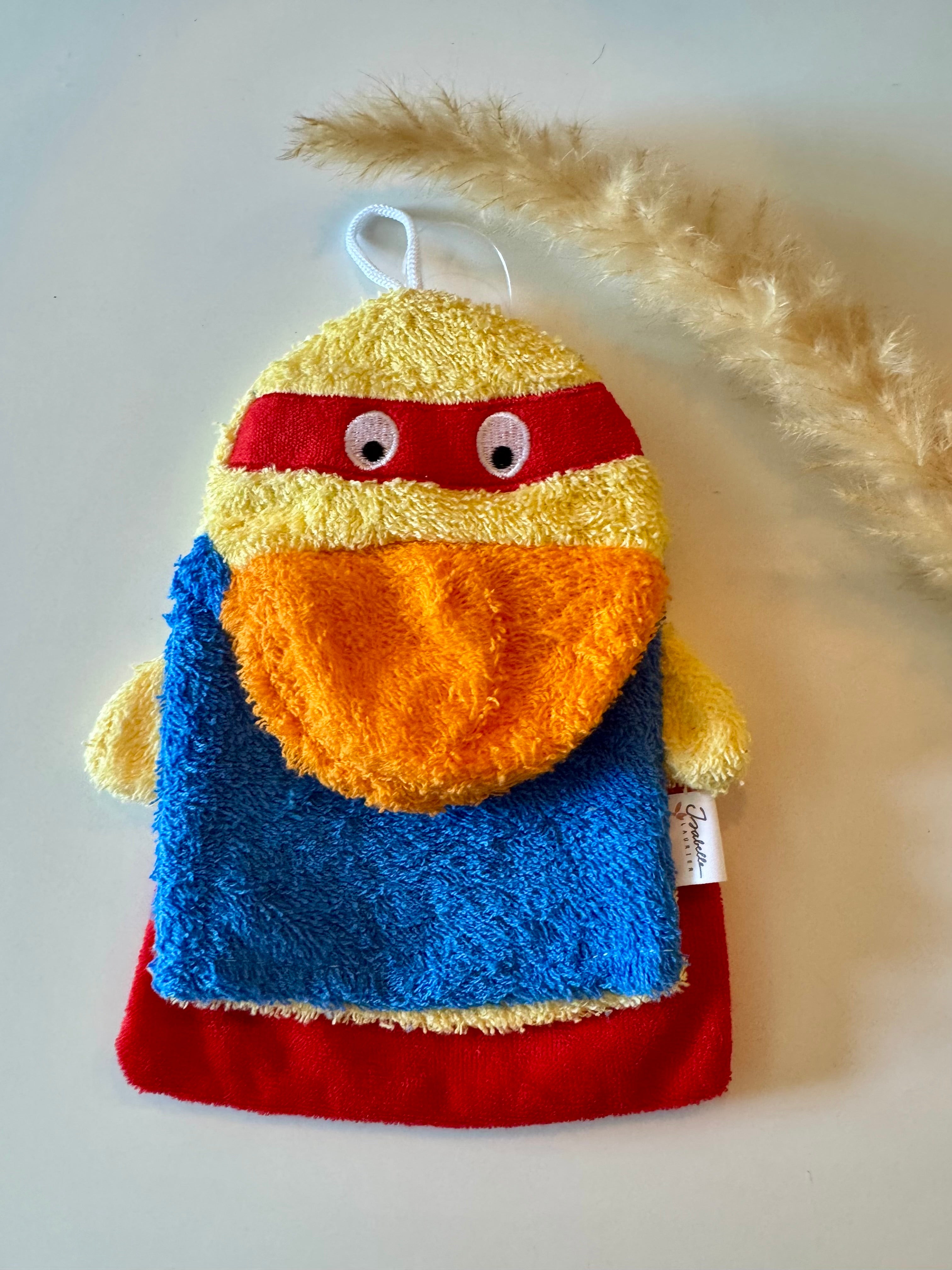 Gant de Toilette Enfant 100 % Coton