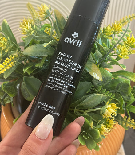 Spray fixateur de maquillage certifié bio – 90ml