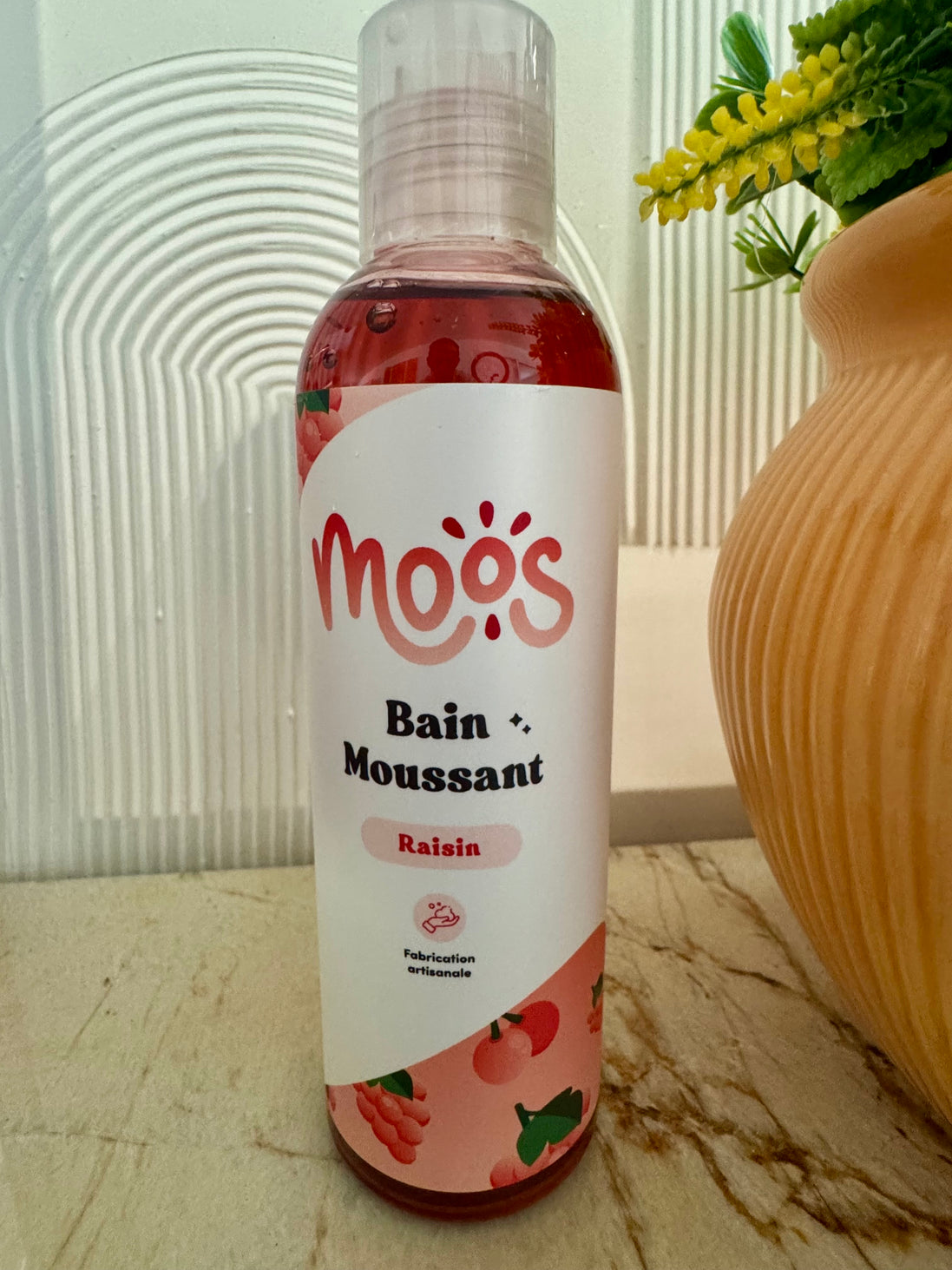 Bain moussant raisin