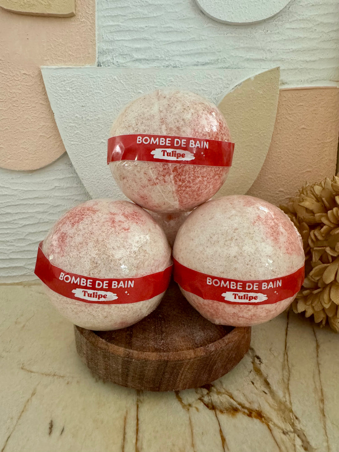 Bombe de bain 125 g tulipe