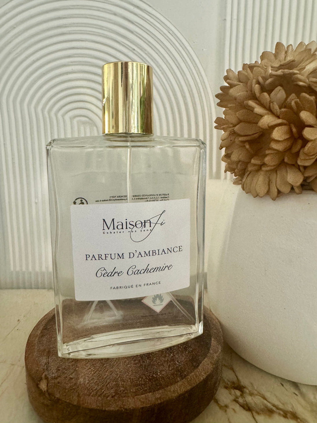 Parfum maison cèdre cachemire