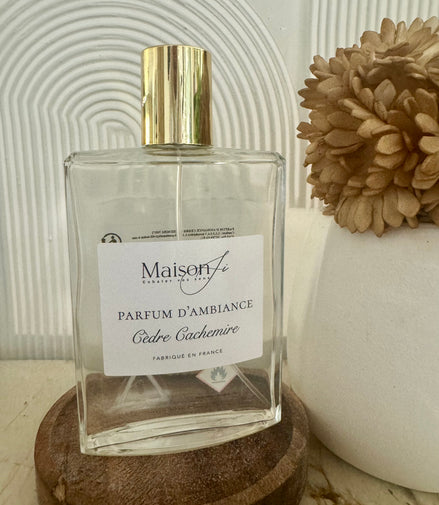 Parfum maison cèdre cachemire
