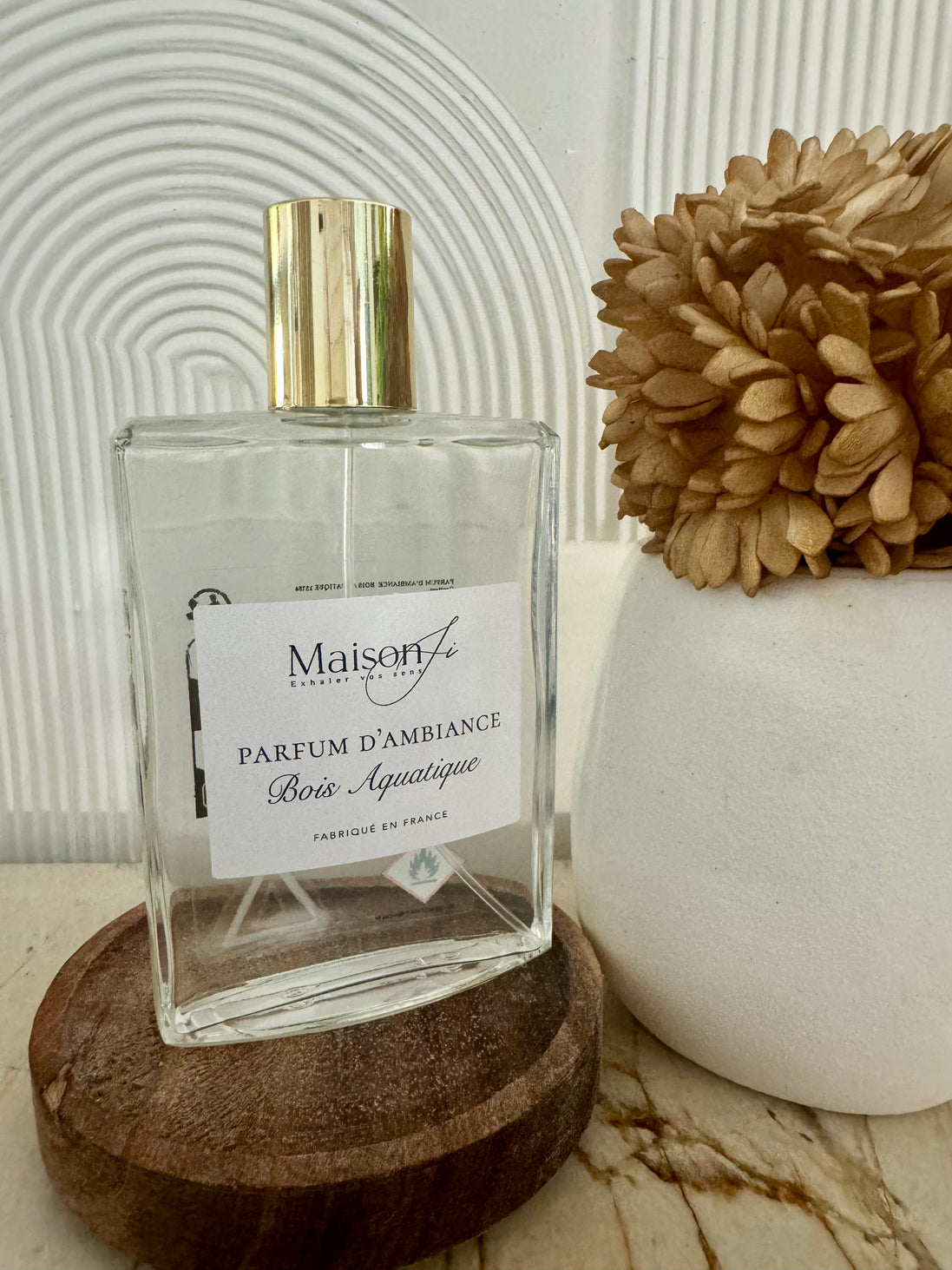 Parfum maison bois aquatique