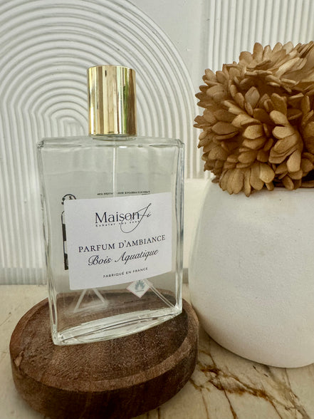 Parfum maison bois aquatique