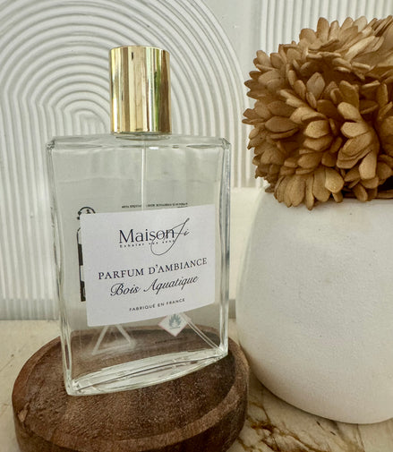 Parfum maison bois aquatique